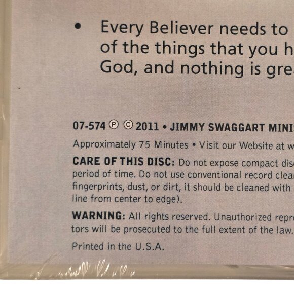 I Will Build Your House and Testimony Of Love Grace 2 CDs Loren Larson NOS - Picture 10 of 10